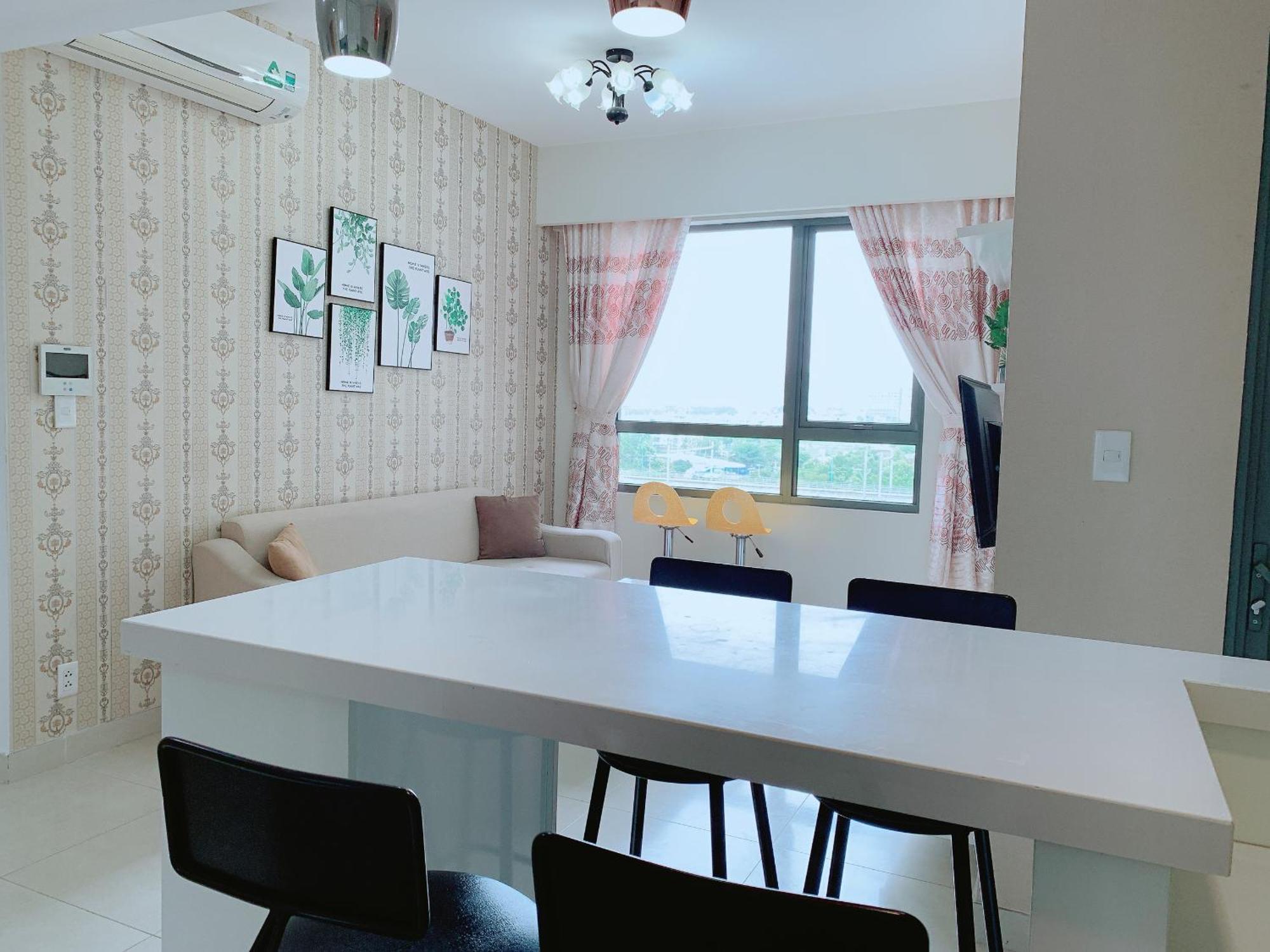 Masteri Thao Dien Comfy Apartment #Nice Balcony #Opening View Хошимин Экстерьер фото