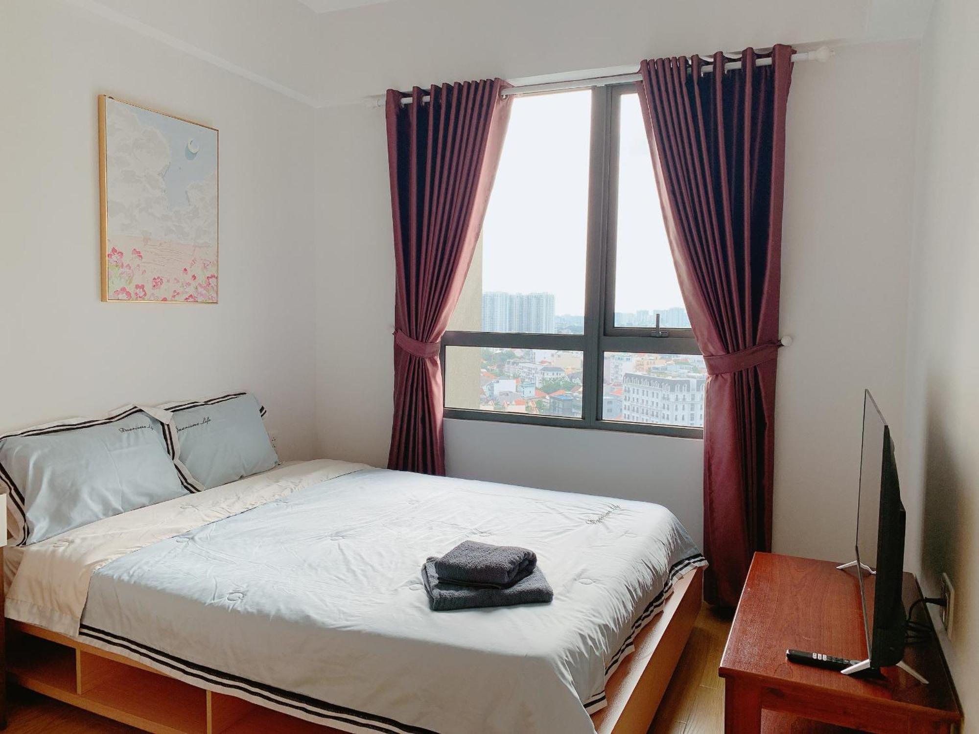 Masteri Thao Dien Comfy Apartment #Nice Balcony #Opening View Хошимин Экстерьер фото