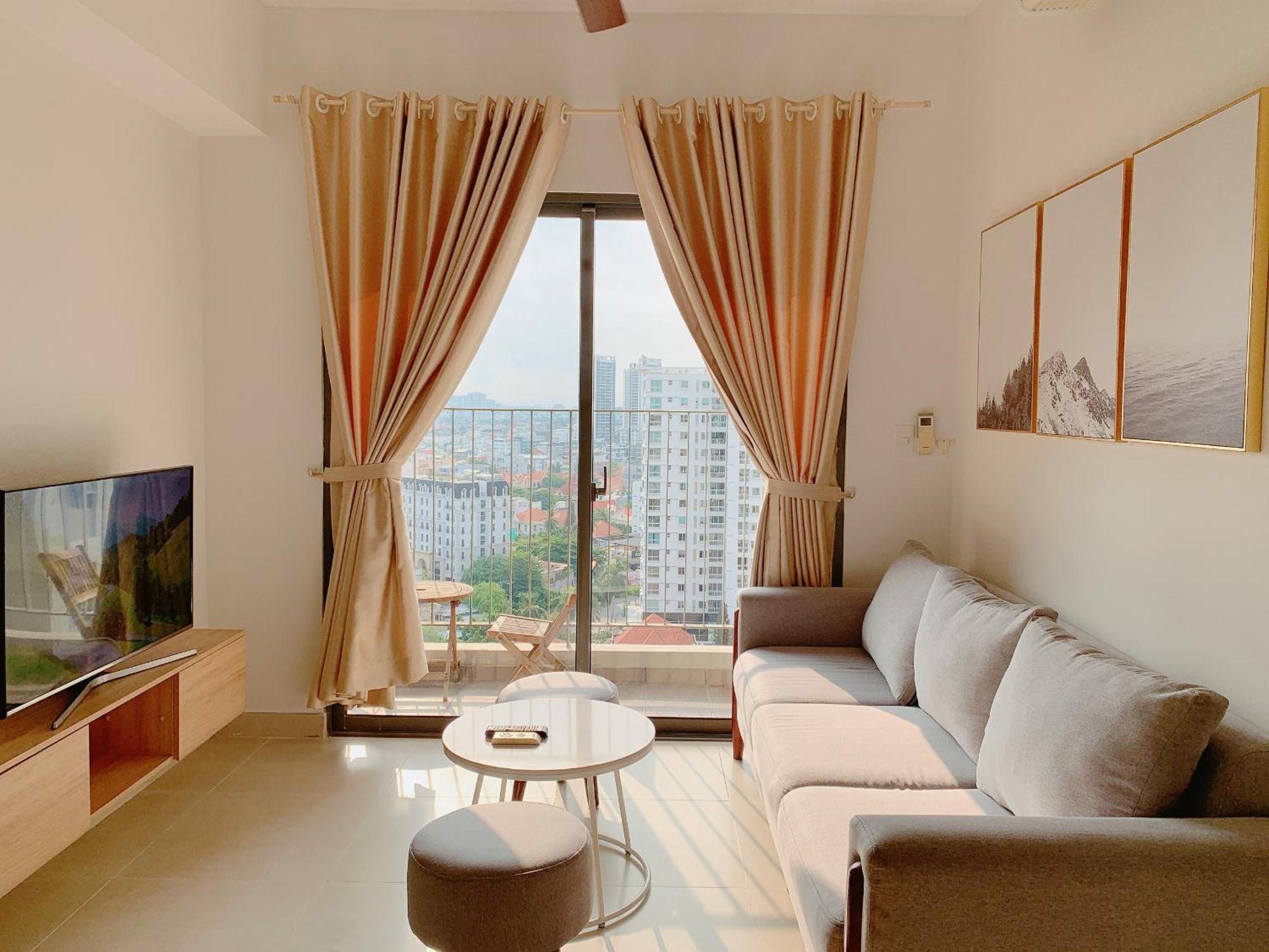 Masteri Thao Dien Comfy Apartment #Nice Balcony #Opening View Хошимин Экстерьер фото
