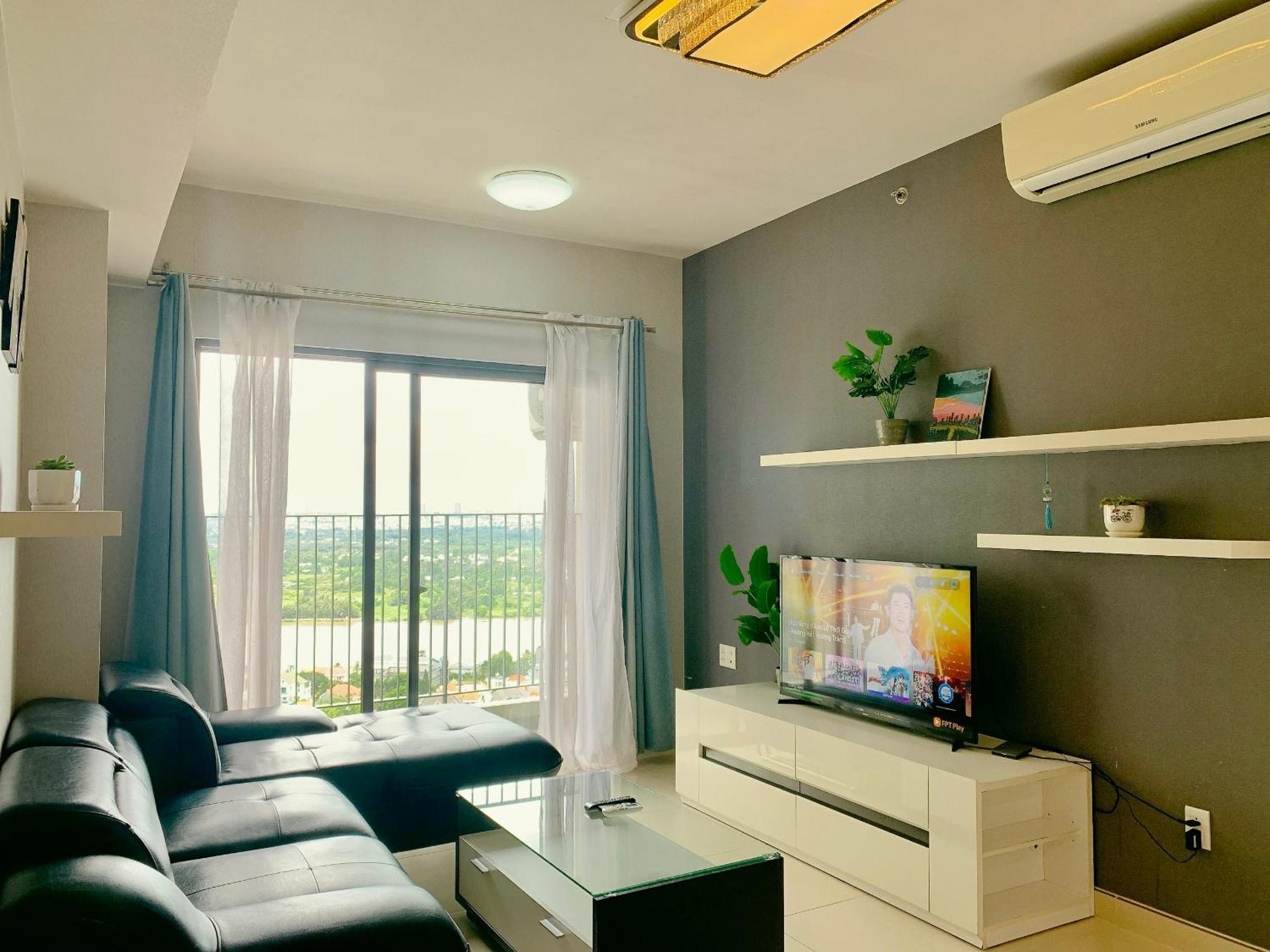 Masteri Thao Dien Comfy Apartment #Nice Balcony #Opening View Хошимин Экстерьер фото