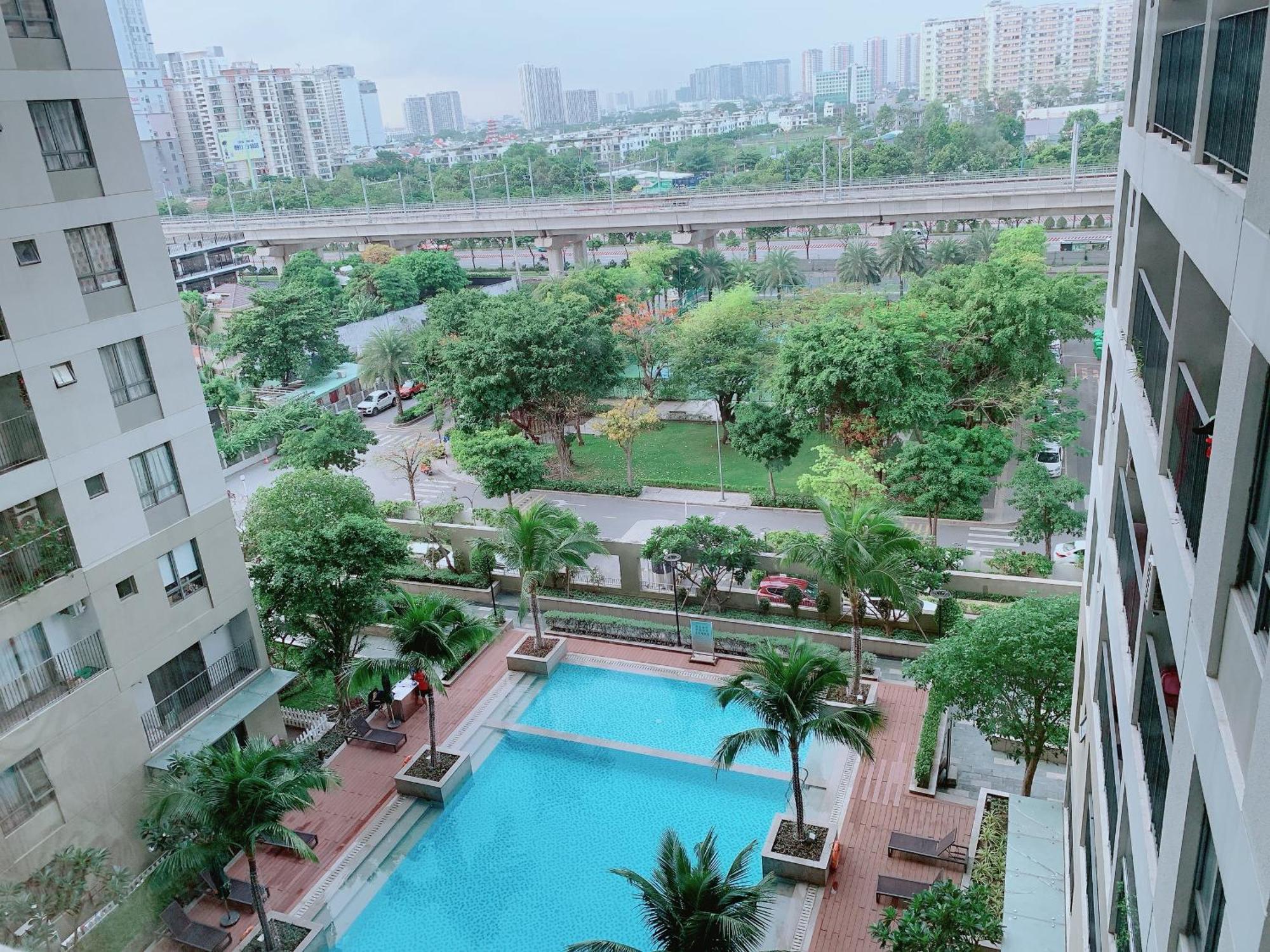 Masteri Thao Dien Comfy Apartment #Nice Balcony #Opening View Хошимин Экстерьер фото