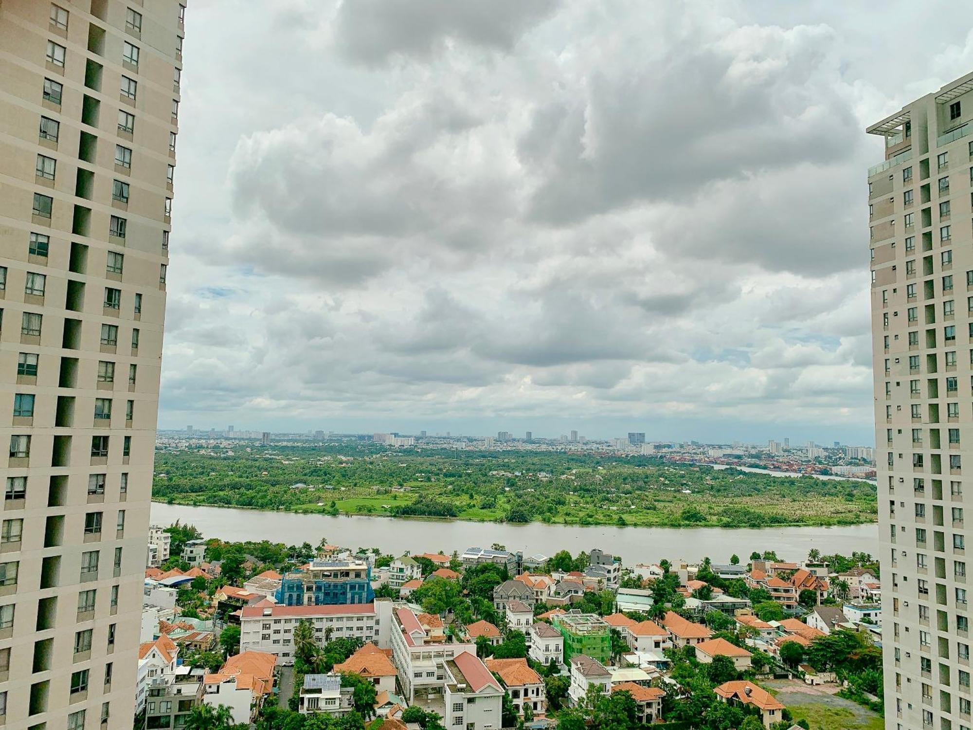 Masteri Thao Dien Comfy Apartment #Nice Balcony #Opening View Хошимин Экстерьер фото